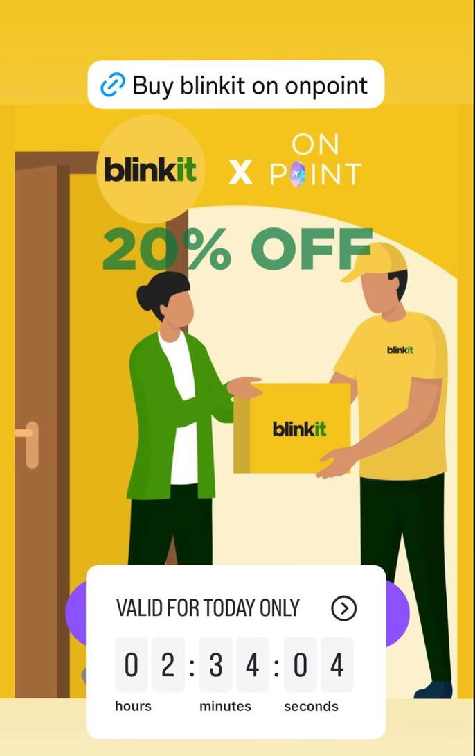 Grab Blinkit Gift Vouchers: 20% Cashback + Extra 5% with SBI/Axis!