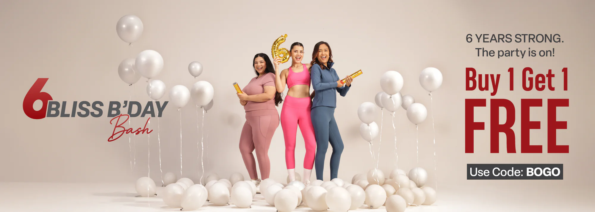 Celebrate with Blissclub: Buy 1 Get 1 Free!