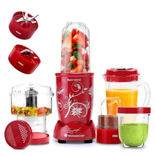 Save Big on Wonderchef Nutri-blend Juicer & Mixer - 500W Power!