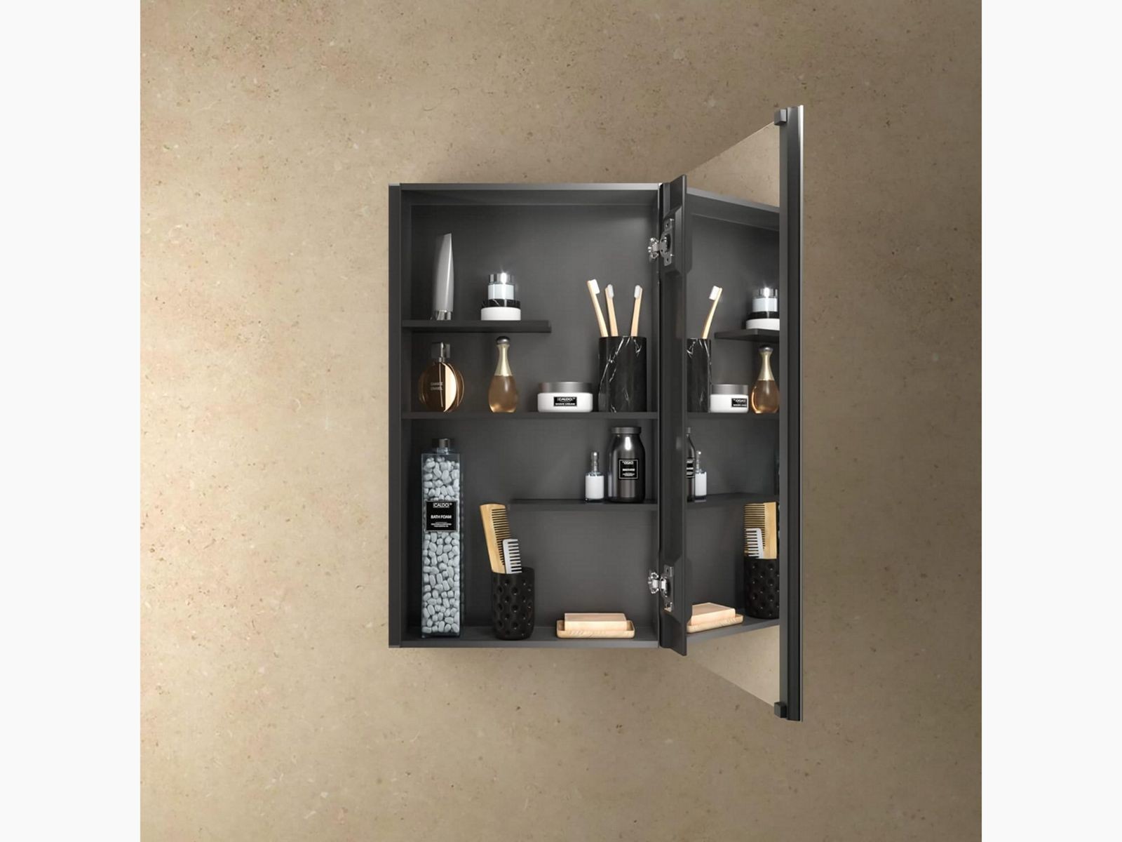 Transform Your Space with the Maxstow™ Mirrored Cabinet!
