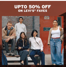 Grab Up to 55% Off on Levi's Bestsellers!