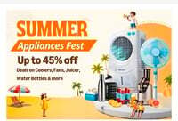 Save Up to 45% on Summer Appliances at Amazon!