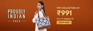 Grab the 1991 Collection for Just ₹991 in Proudly Indian Sale!
