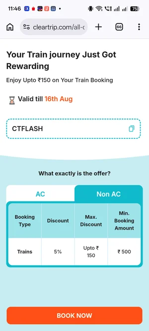 Save 10% on AC Bookings! Limited Time Offer!