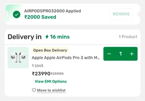 Grab AirPods Pro 3 with MagSafe Case for Just ₹21,996!