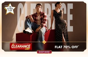 Massive Clearance: Up to 90% Off Fashion at AJIO!