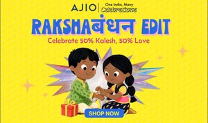 Celebrate Raksha Bandhan with AJIO's Fashion & Gifts Sale!