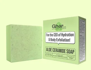 Glow-Ready with Aloe Ceramide Soap!