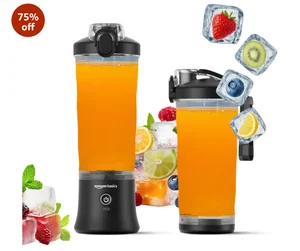 Blend Your Favorites with Amazon Basics Hand Blender!
