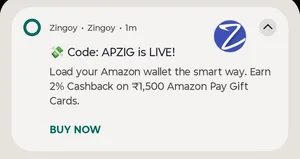 Get ₹1500 Amazon Pay Gift Card for Just ₹1470!
