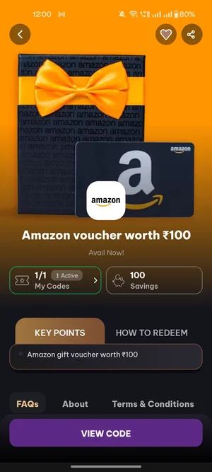 Grab a Rs.100 Amazon Voucher on Timesprime Now!