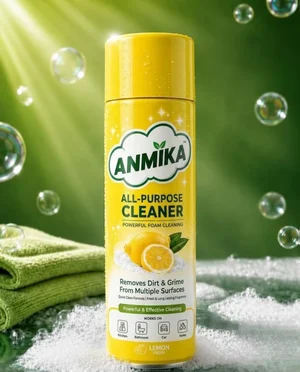 Get Sparkling Clean with ANMIKA All-Purpose Cleaner Foam Spray!