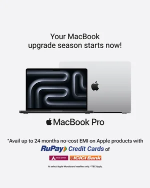 Grab Apple Products on No Cost EMI with RuPay Credit Cards!
