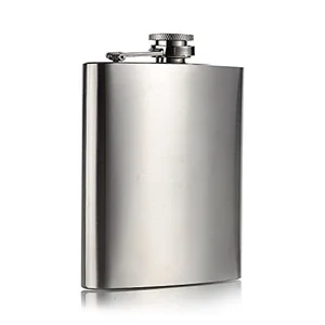 Grab the AUGEN 7oz Stainless Steel Hip Flask – Perfect for Adventures!