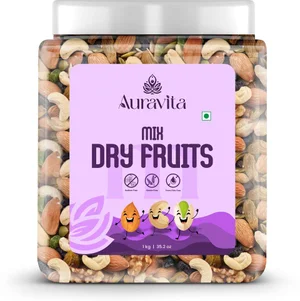 Grab 1kg Auravita Premium Mix Dry Fruits for Just ₹392!
