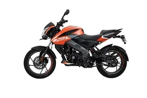 Grab the Bajaj Pulsar NS 125 Motorcycle - Fiery Orange!