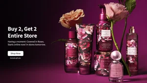 Buy 2, Get 2 Free at Bath & Body Works Storewide!