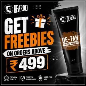 Get a Free Gift on Beardo Orders Over ₹499!