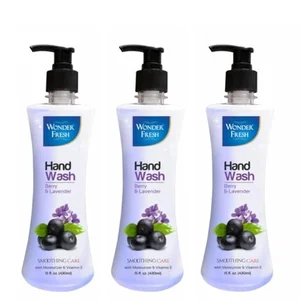 Get 3 Berry & Lavender Foaming Handwash Bottles – Soft & Germ-Free!