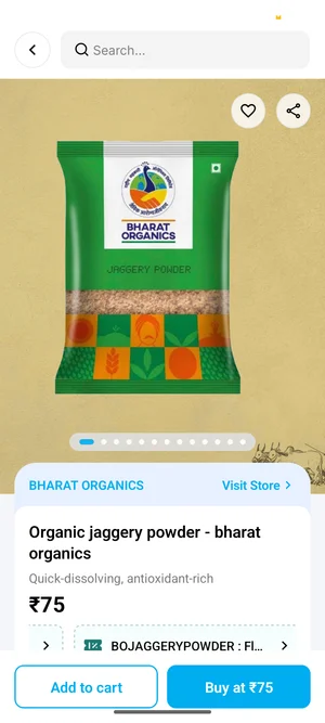 Grab Jaggery Powder 500g for Just ₹27!