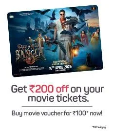 Save ₹200 on Bhooth Bangla Tickets with ₹100 Voucher!