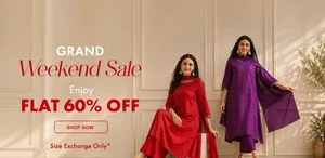 Grab 60% OFF at Biba's Grand Weekend Sale!