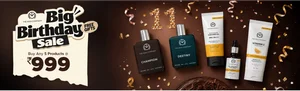 Celebrate with 3 for ₹599 or 5 for ₹999 - Birthday Sale!