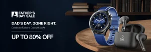 Celebrate Father's Day: Up to 80% Off + Extra 5% Off!