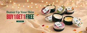 Buy 1 Get 1 Free Body Butters - Limited Time Offer!