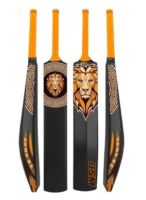 Score Big with BSM Professional Junior Cricket Bat - Size 8!