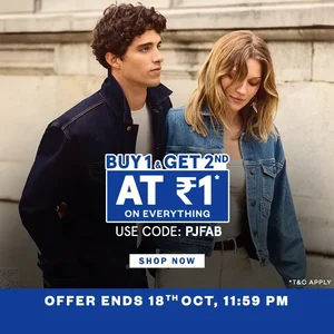 Buy 1, Get 2nd at Just ₹1 – Limited Time Offer!