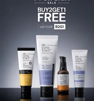 Buy 2 Get 1 FREE on Beauty Products!