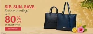 Sizzling Summer Sale: Up to 80% Off on Caprese Bags!