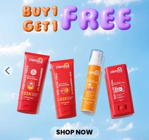 Grab Clensta Sunscreen: 50% OFF + Buy 1 Get 1 FREE!