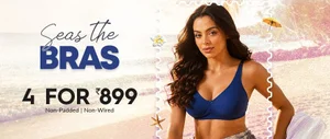 Grab 4 Bras for Just ₹839 After Coupon!