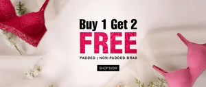 Get 2 Free Bras When You Buy 1 at Clovia!
