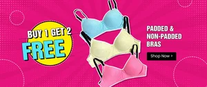 Clovia: Buy 1 Get 1 Free on Padded & Non-Padded Styles!