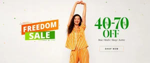 Clovia Freedom Sale: Up to 70% Off + Extra ₹100 Off!
