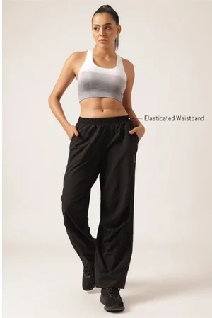 Grab Your Comfort-Fit Black Active Track Pants Now!