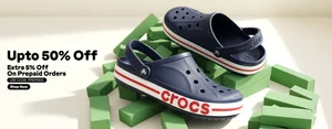 Save Up to 50% on Crocs + Extra 5% Off with Code!
