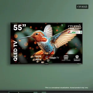 Grab the Croma 55" Ultra HD QLED TV with Huge Bank Discounts!