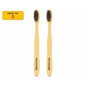 Get 2 DENCRUS Nano Bamboo Toothbrushes for Sensitive Gums!