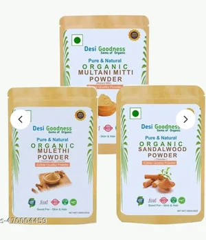 Glow Up! Fairness Face Pack (Pack of 3) on Sale