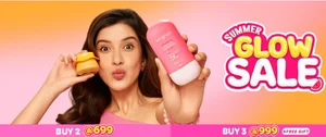 Summer Glow Sale: Buy 2 for ₹699 or 3 for ₹999 + Free Gift!