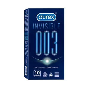 Grab Durex Invisible 003 - 10 Condoms Now!