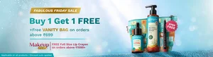 Fabulous Friday Sale: Buy 1 Get 1 Free + Free Vanity Bag!