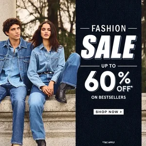 Grab Up to 60% Off on Fashion Now!
