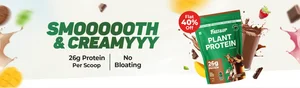 Save 40% on Plant Protein + Extra 5% for Prepaid Orders!