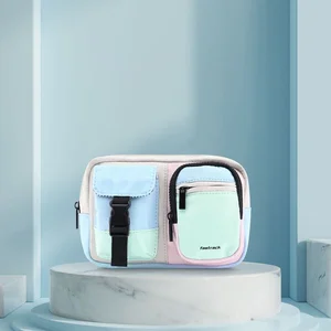 Grab the Fastrack Colourblocked Fanny in Green Now!