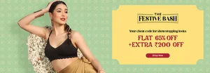 Celebrate with Flat 65% Off + Extra ₹200 Off!